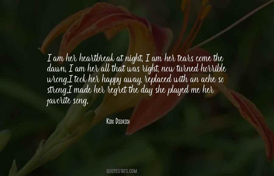 Tears At Night Quotes #1285995