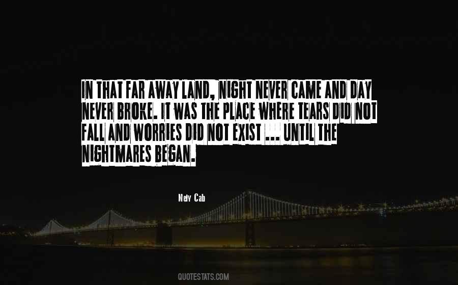 Tears At Night Quotes #1413437