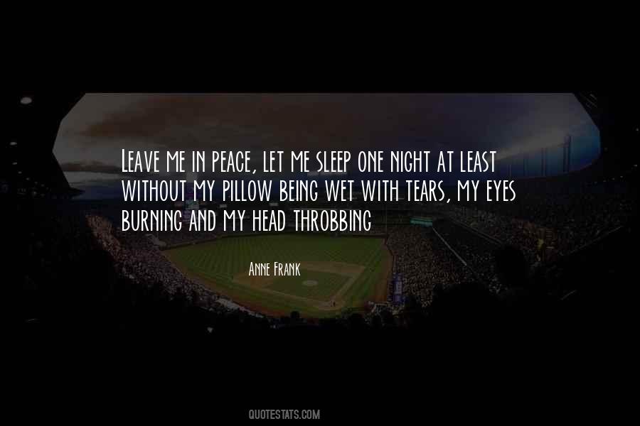 Tears At Night Quotes #891263