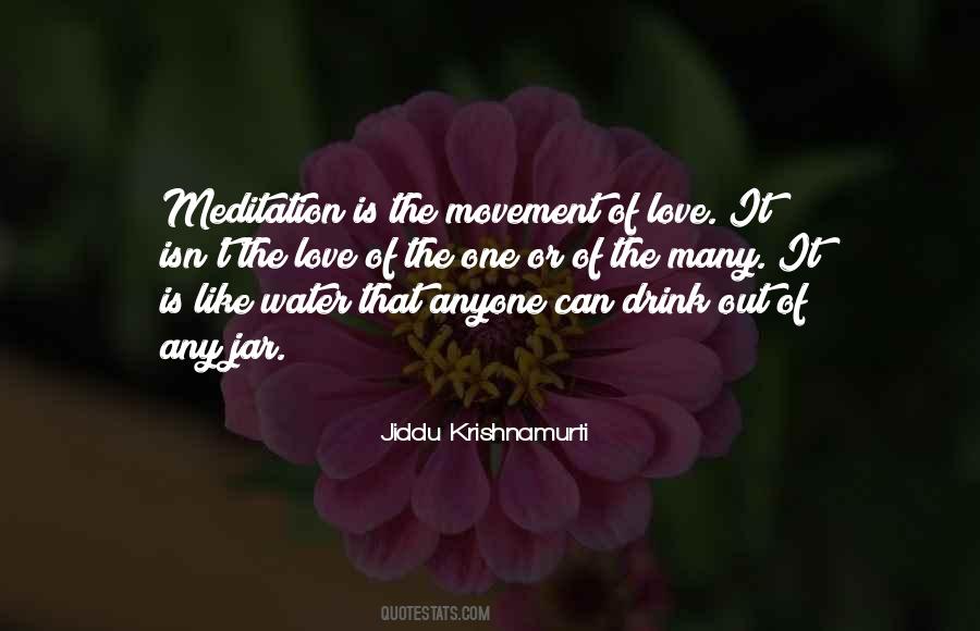 Water Meditation Quotes #699177