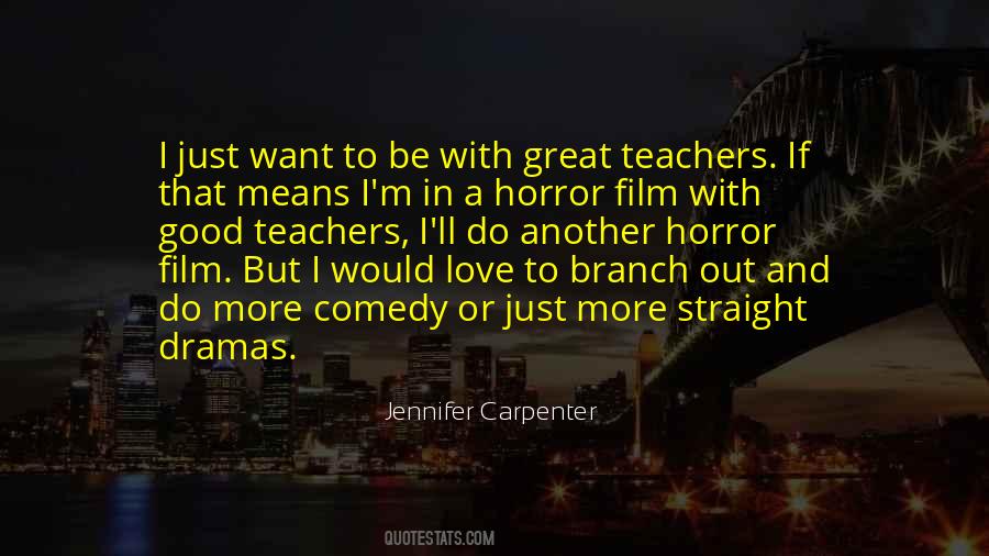 Horror Comedy Quotes #213672