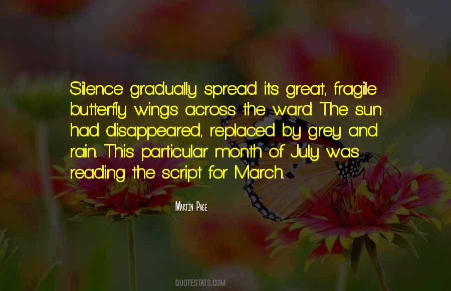 March Rain Quotes #1643730