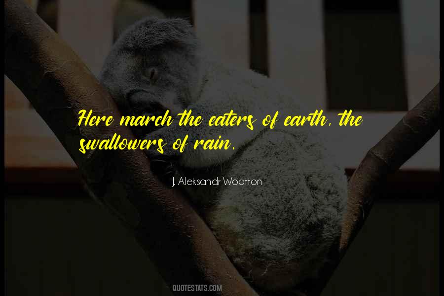 March Rain Quotes #556740