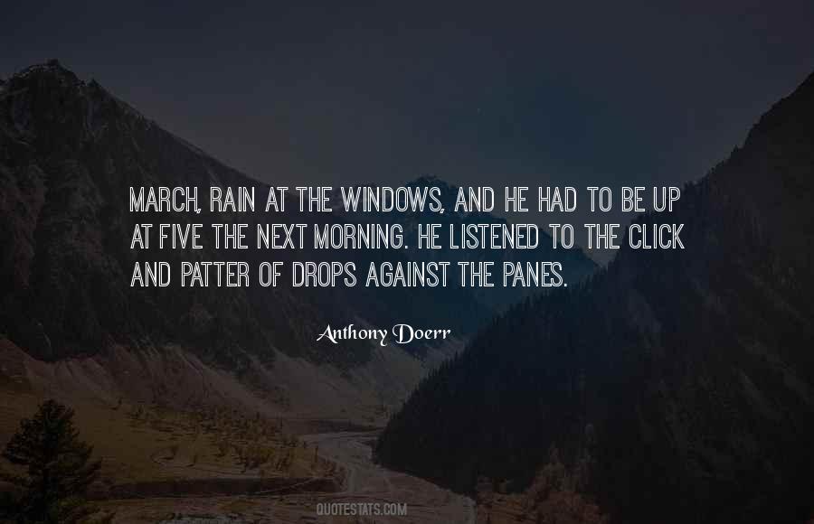 March Rain Quotes #867917
