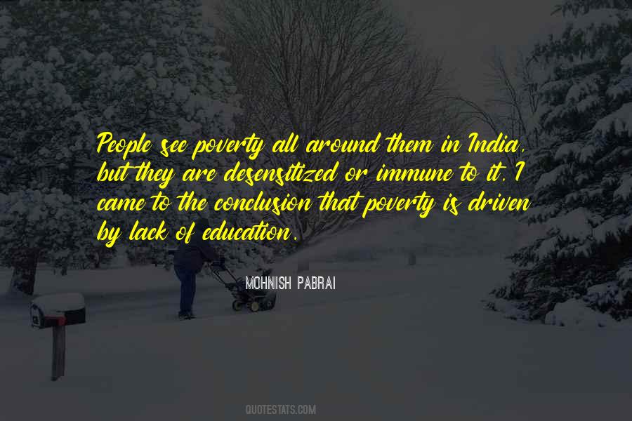 Poverty Education Quotes #1201016