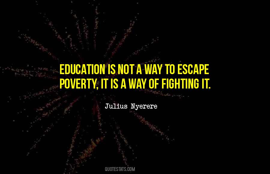 Poverty Education Quotes #964844