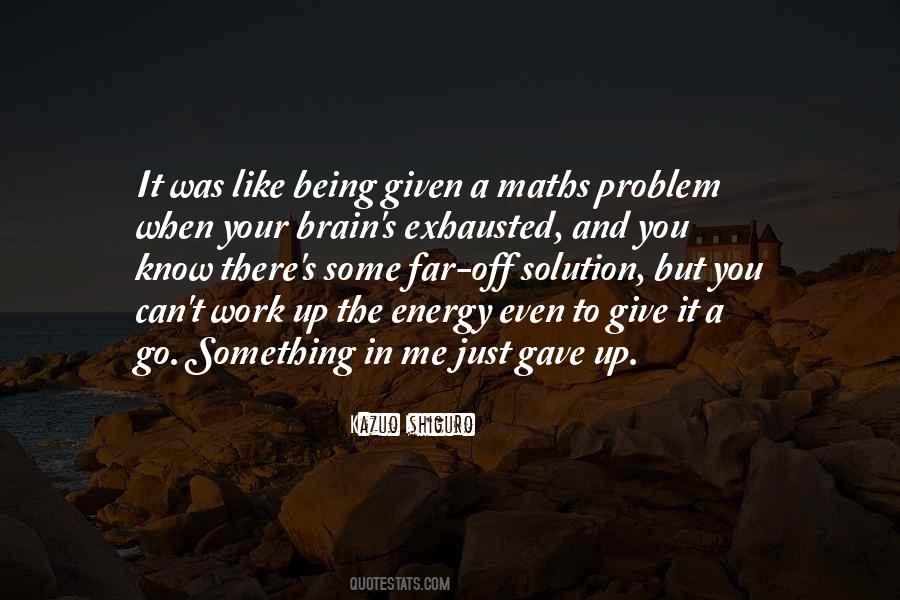 Energy Off Quotes #841791