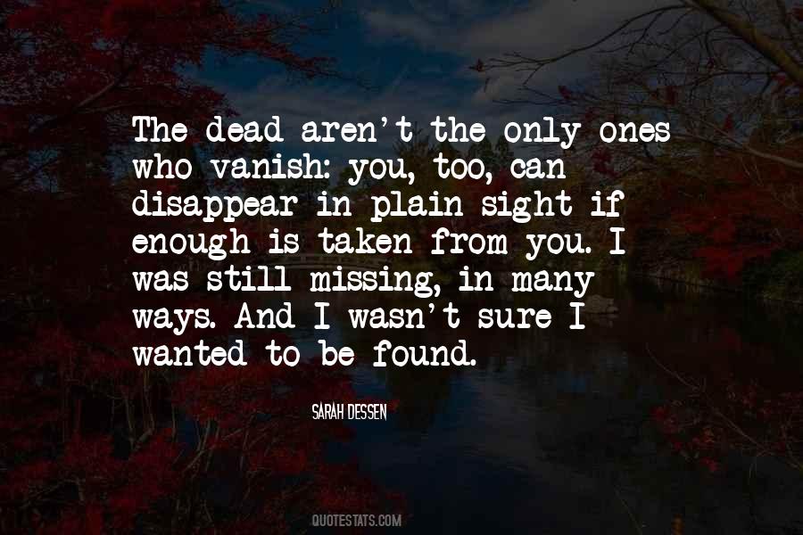 If I Was Dead Quotes #1095537
