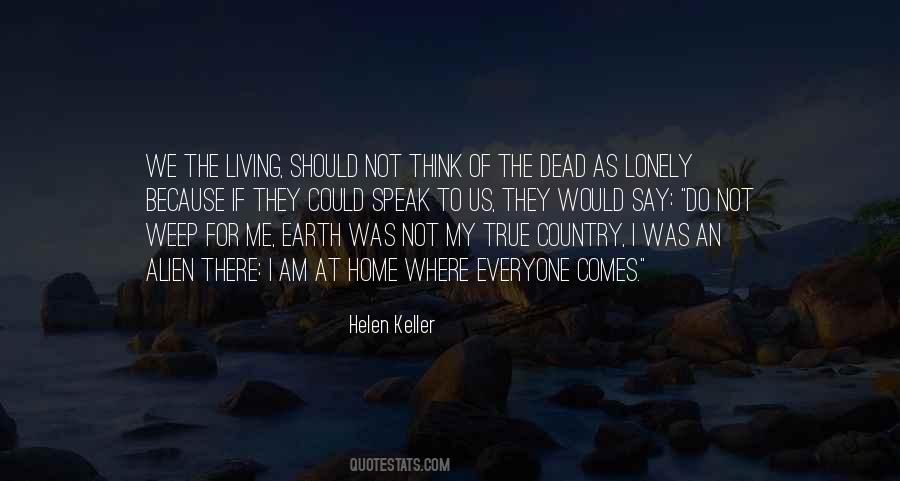 If I Was Dead Quotes #734721
