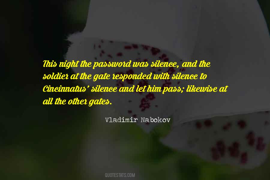 Quotes About Night Silence #419146