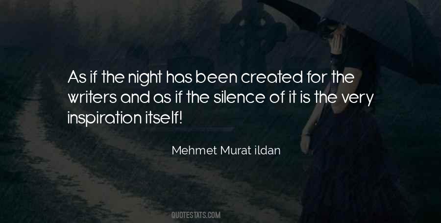 Quotes About Night Silence #43889