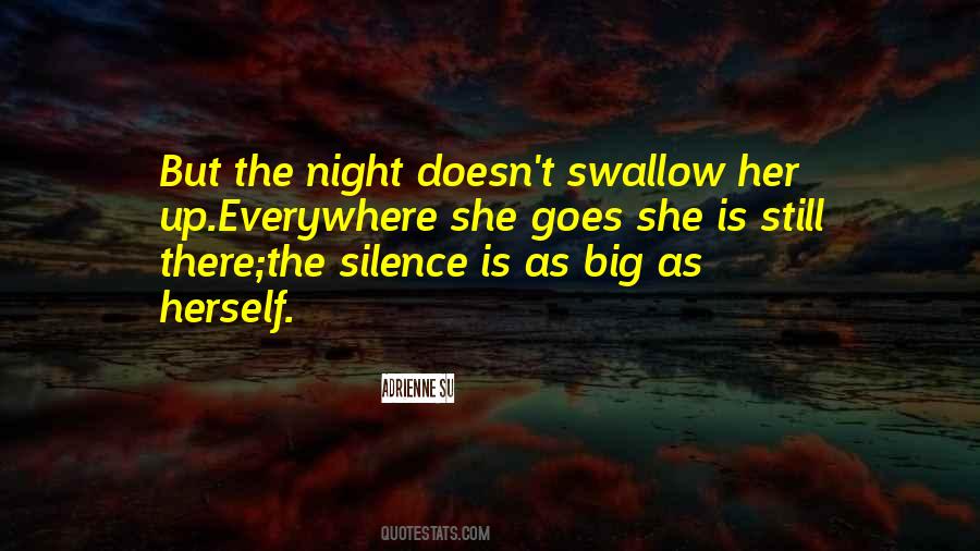 Quotes About Night Silence #644204