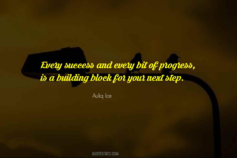 Step For Success Quotes #423810
