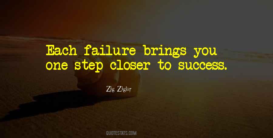 Step For Success Quotes #504722