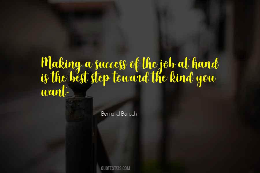 Step For Success Quotes #805992