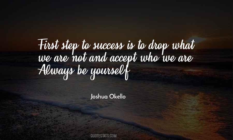 Step For Success Quotes #833817