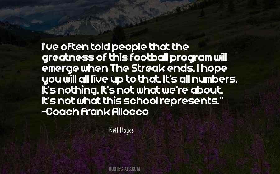 Coach Frank Quotes #1251379