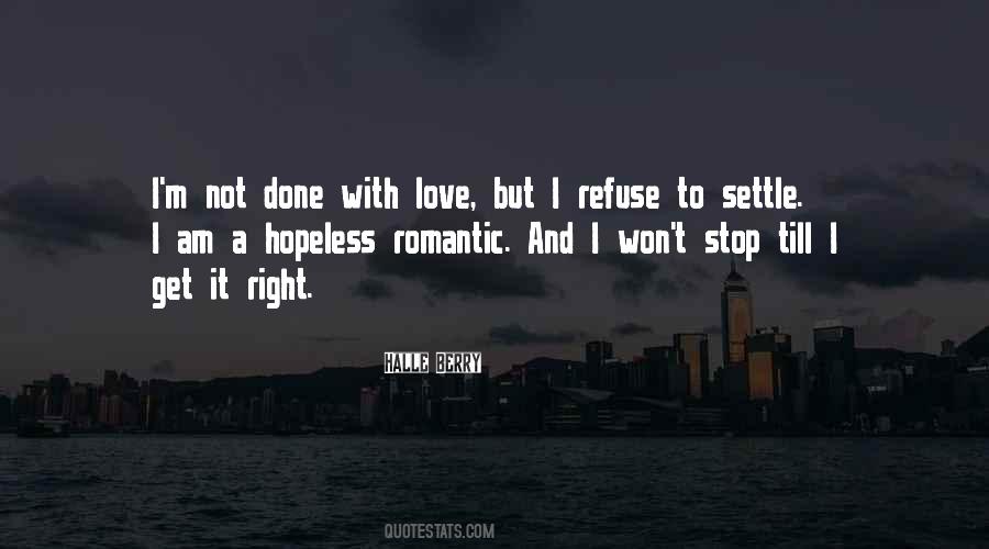 I Refuse To Settle Quotes #1818587