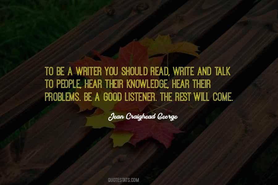 Not A Good Listener Quotes #288534
