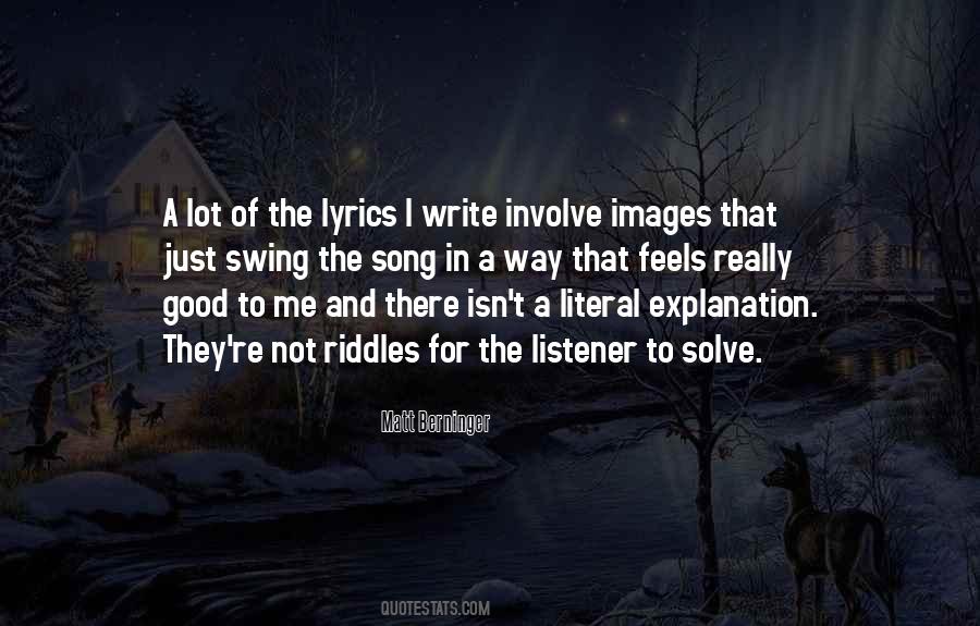 Not A Good Listener Quotes #29035