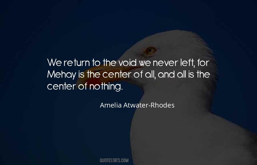 I Will Never Return Quotes #212252
