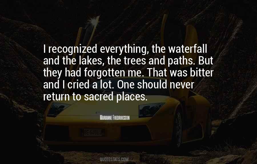 I Will Never Return Quotes #64646