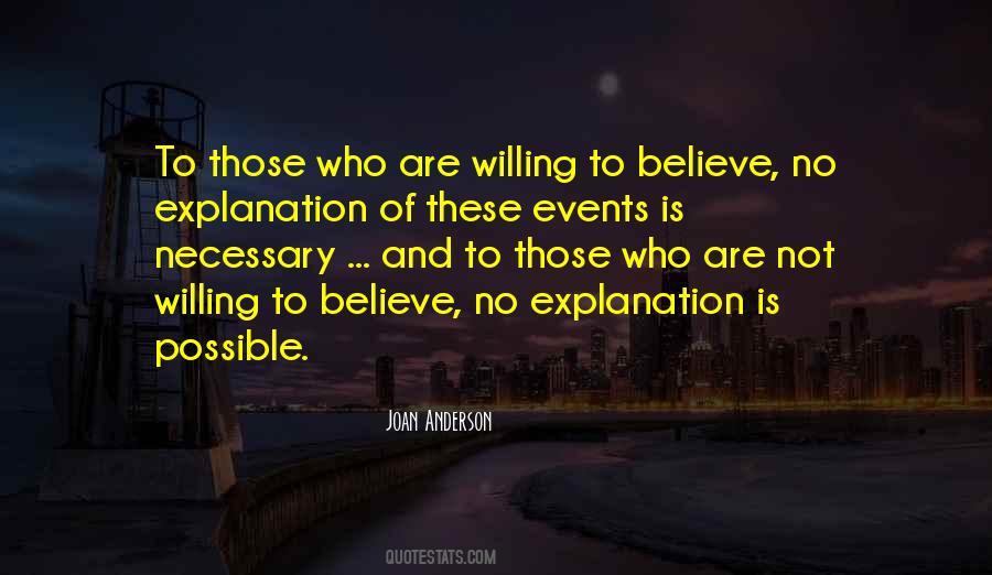 No Explanation Is Possible Quotes #1038621