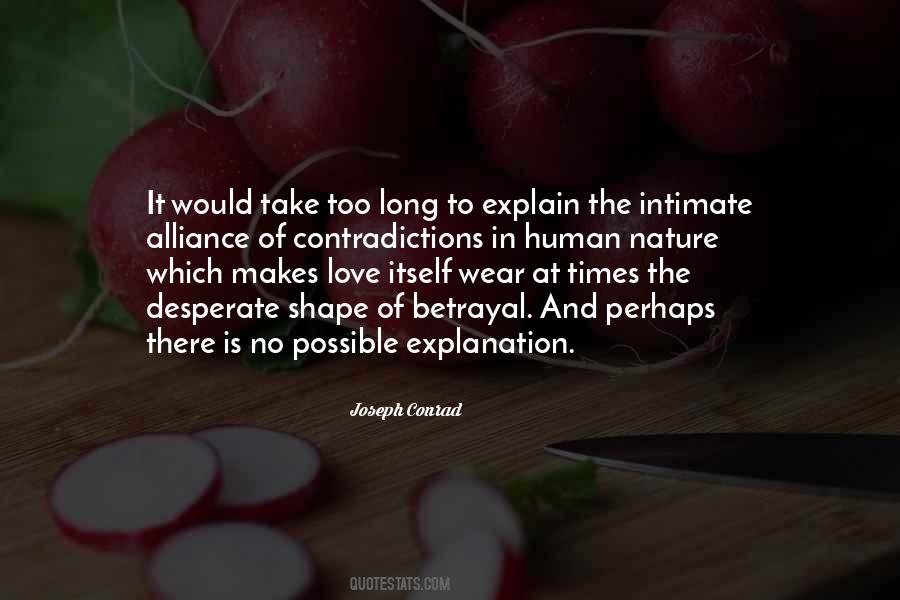 No Explanation Is Possible Quotes #1621240