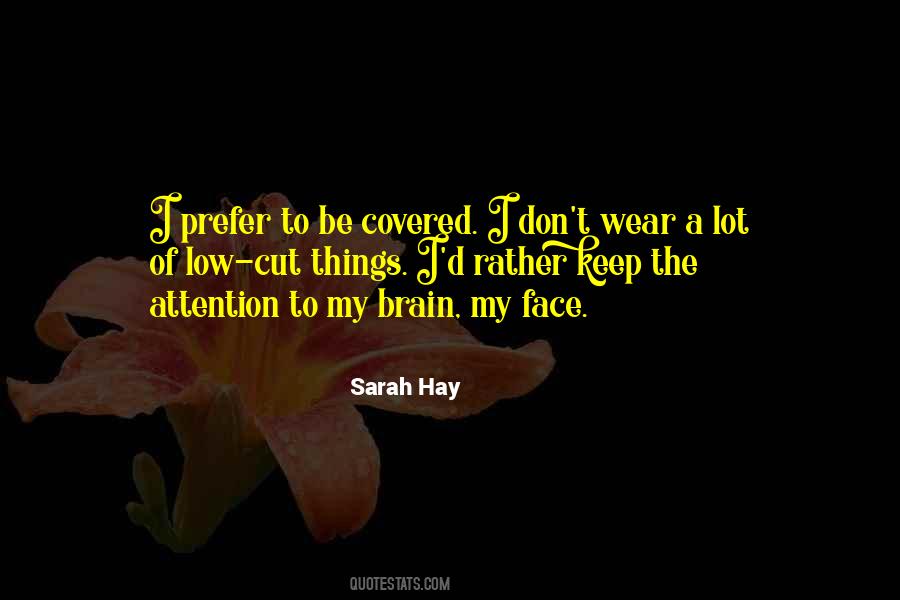 Face Covered Quotes #669713