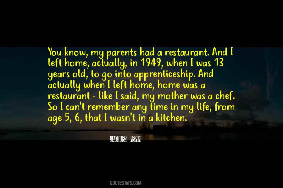 My Chef Quotes #209130