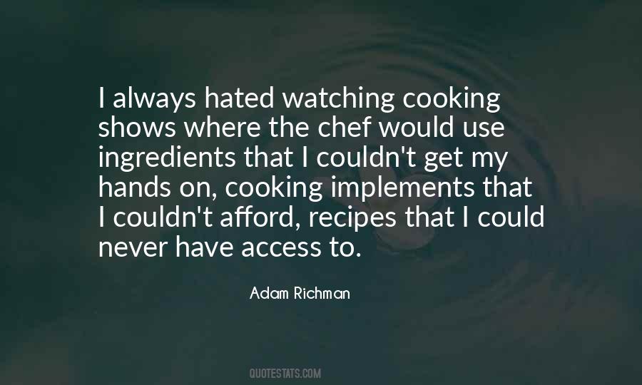 My Chef Quotes #270833