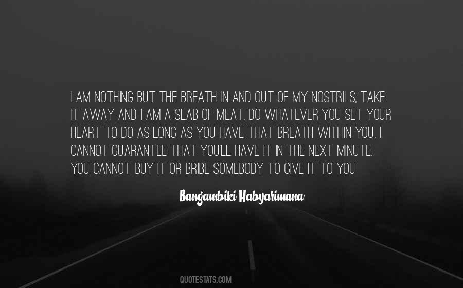 Take My Breath Quotes #1170787