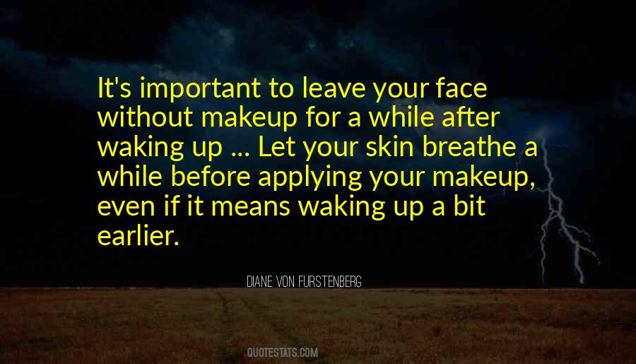 Face Makeup Quotes #668192