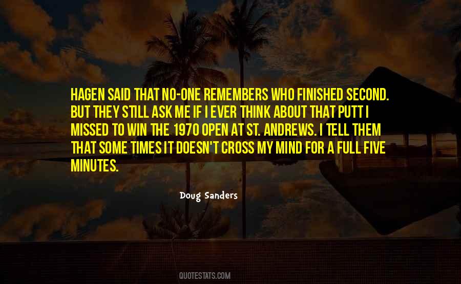 No One Remembers Quotes #1125275