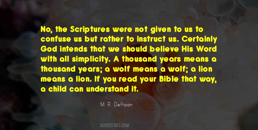 Read Your Bible Quotes #1589071