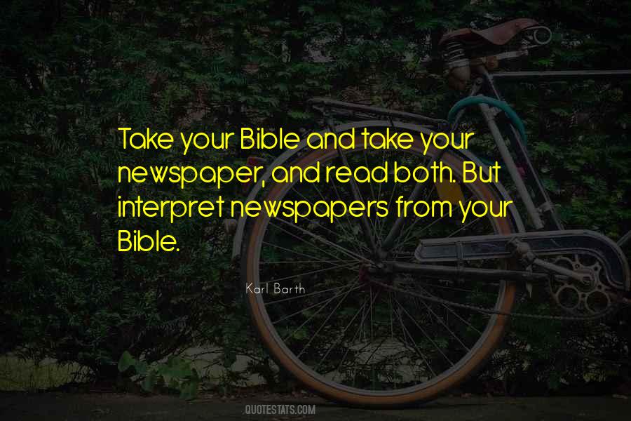 Read Your Bible Quotes #715745