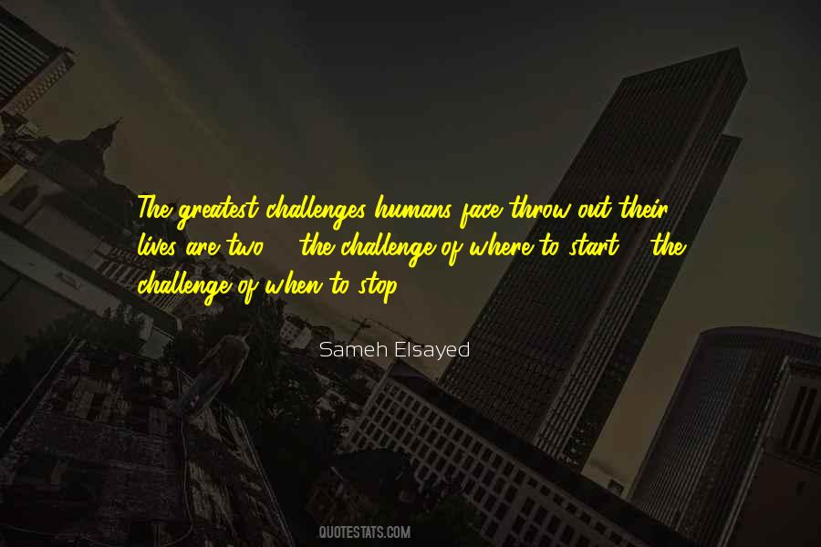Face The Challenge Quotes #782004