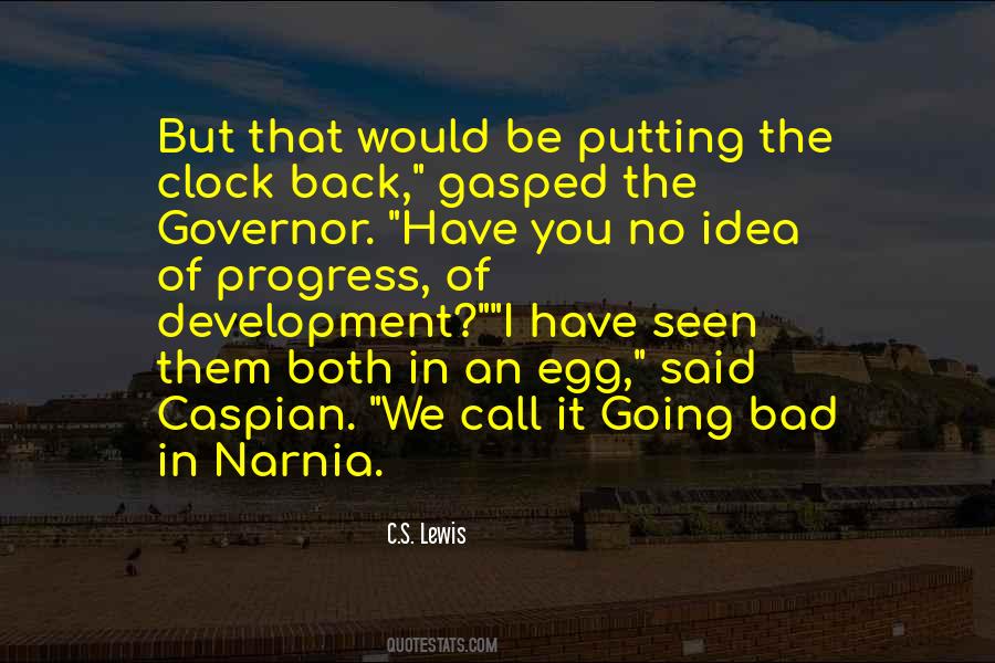 Quotes About Development Progress #921337