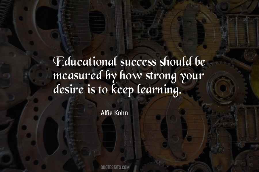 Learning Success Quotes #1853579