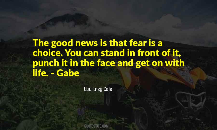 Face The Fear Quotes #104747