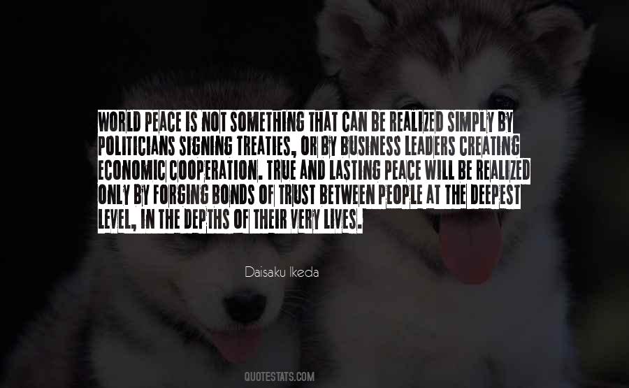 Peace Leader Quotes #1458190
