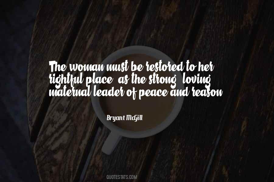Peace Leader Quotes #1725980