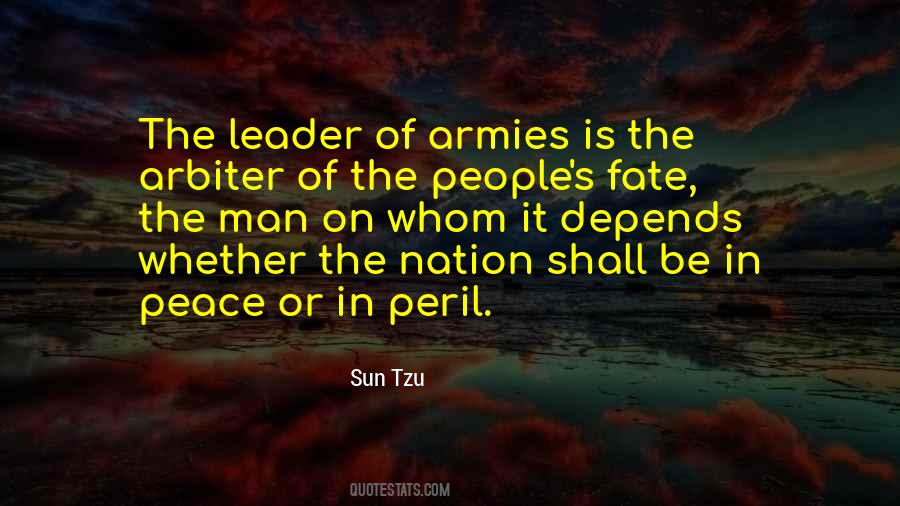 Peace Leader Quotes #511113