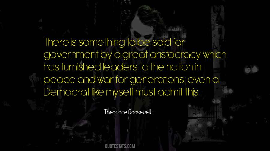 Peace Leader Quotes #739667
