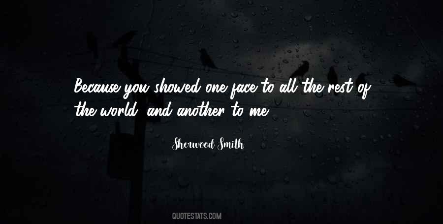 Face The World Quotes #107031