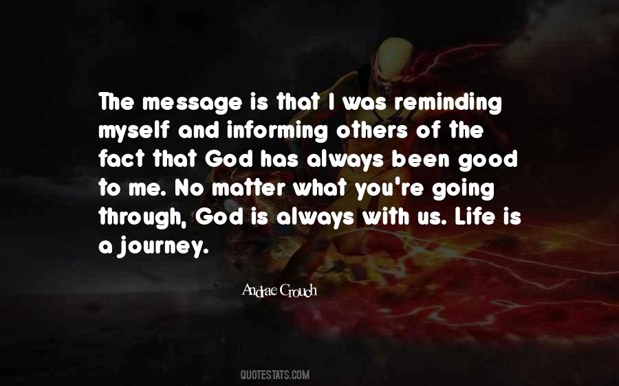Journey With You Quotes #1745845