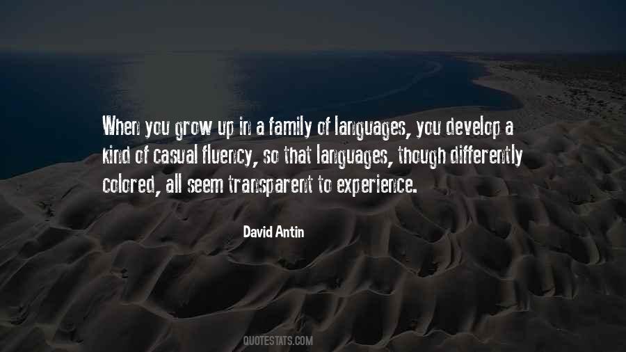 Family Experience Quotes #315219