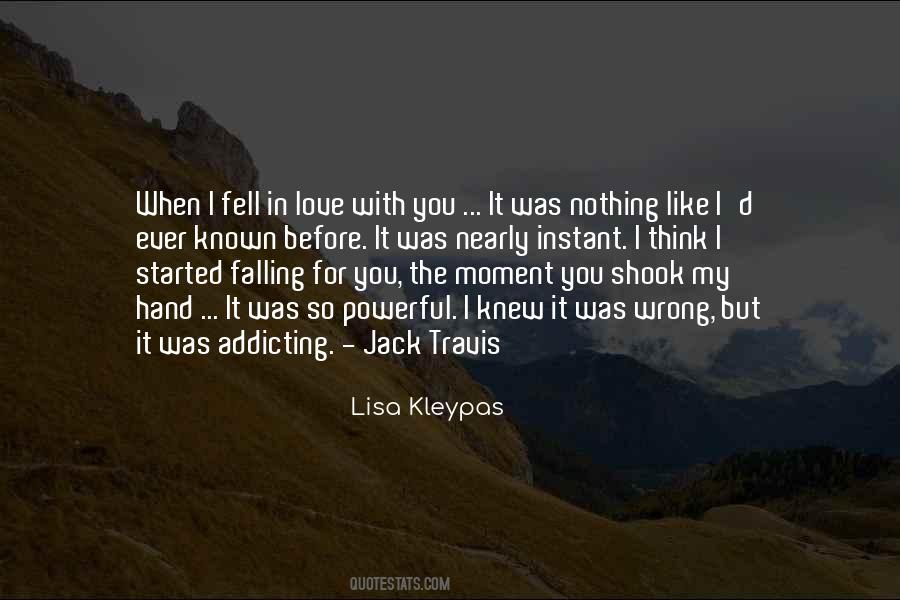 Fell In Love With You Quotes #1028113