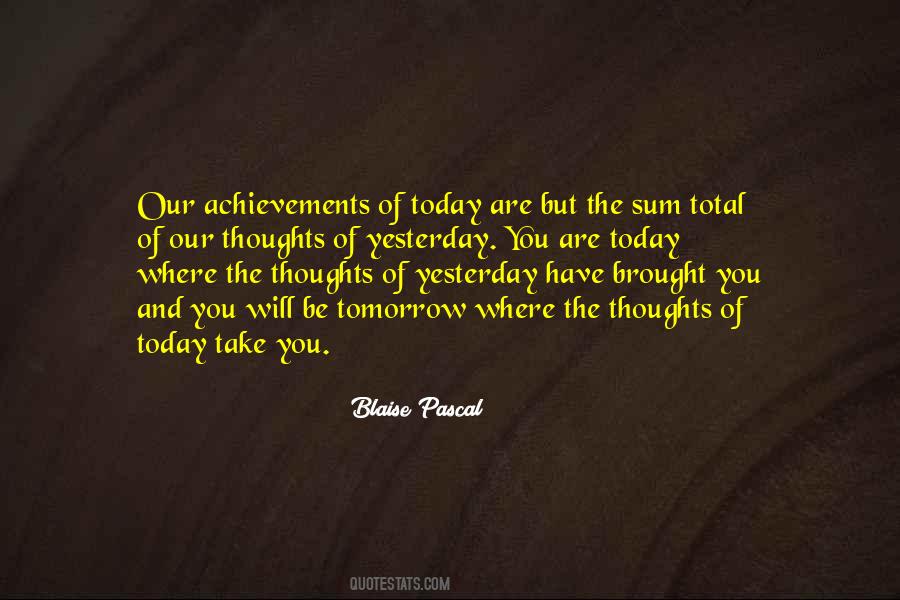 Today Thoughts Quotes #1101247