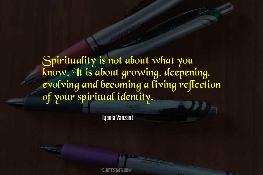 Reflection Spiritual Quotes #685189